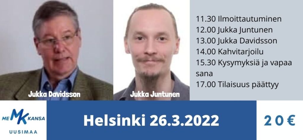 Me Kansa Helsinki 26.3.2022
