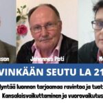 Keskustelutilaisuus ja illanvietto Hyvinkään seudulla la 21.5.2022