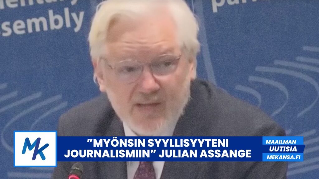 Julian Assange on syyllinen journalismiin