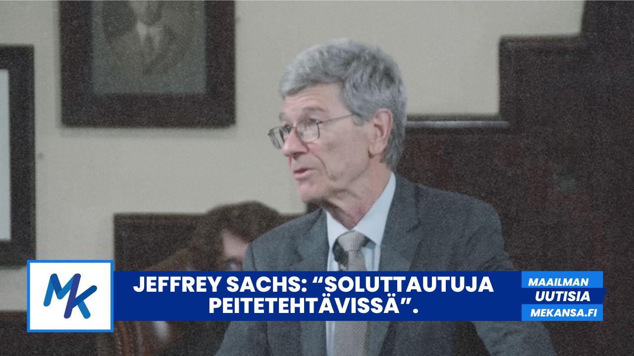 Jeffrey Sachs: "Soluttautuja peitetehtävissä" videohaastettelu.