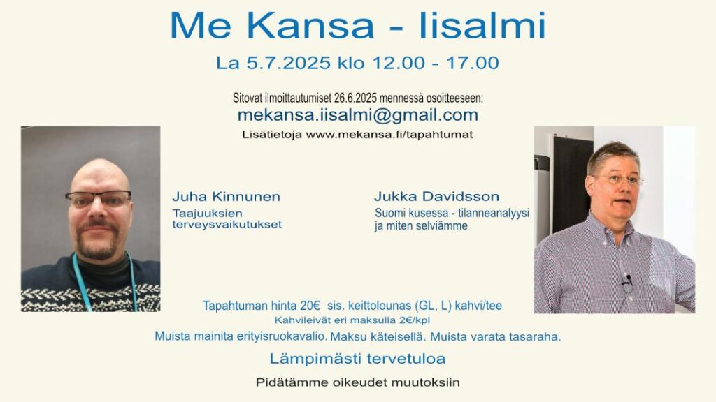 Me Kansa Iisalmi 5.6.2025
